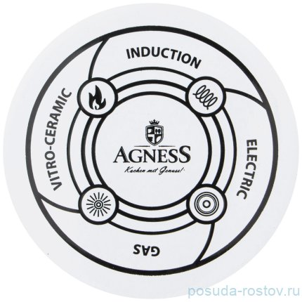 Чайник 2,2 л эмалированный &quot;agness /маки&quot; / 256783