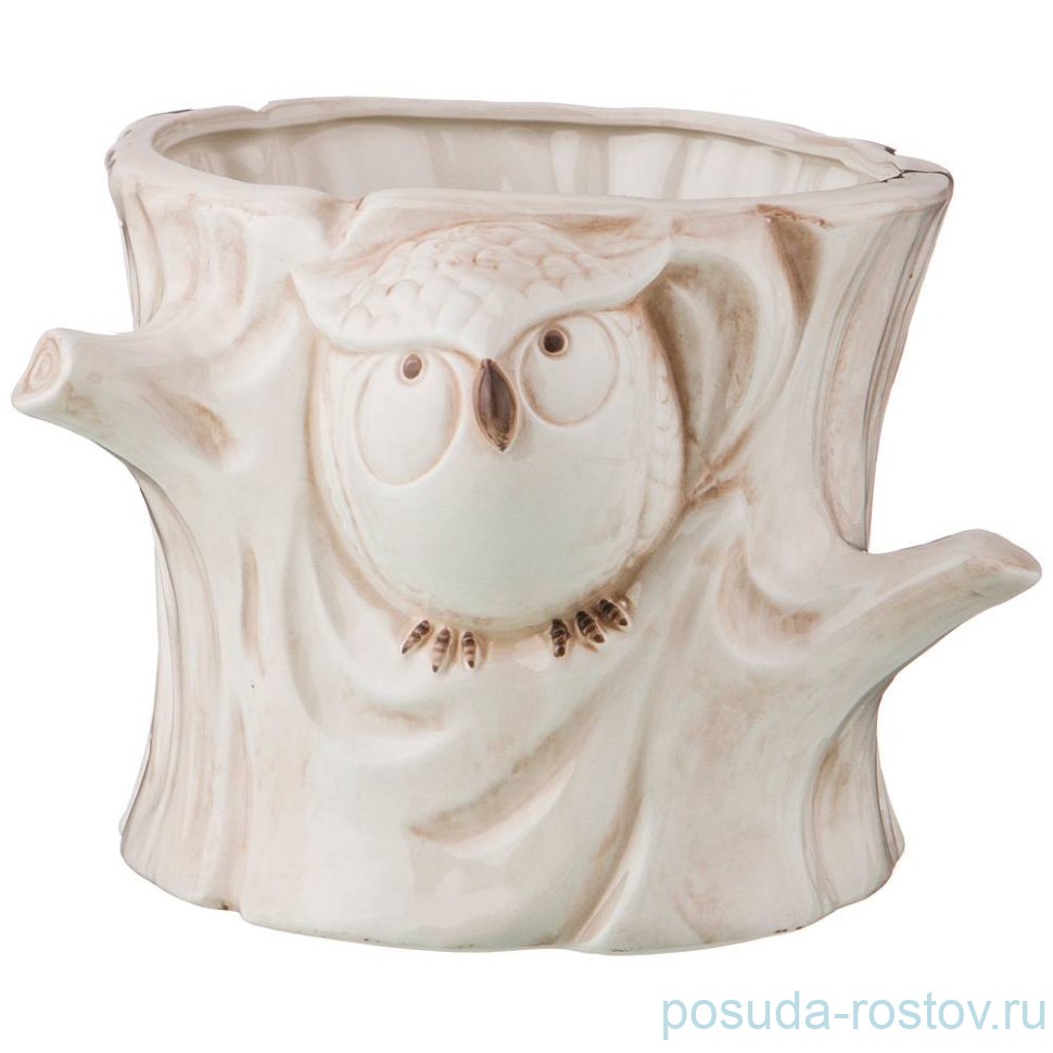 Кашпо для цветов 20 х 20 х 15 см "Сова" / 207722 Кашпо для цветов 20 х 20 х 15 см "Сова" / 207722