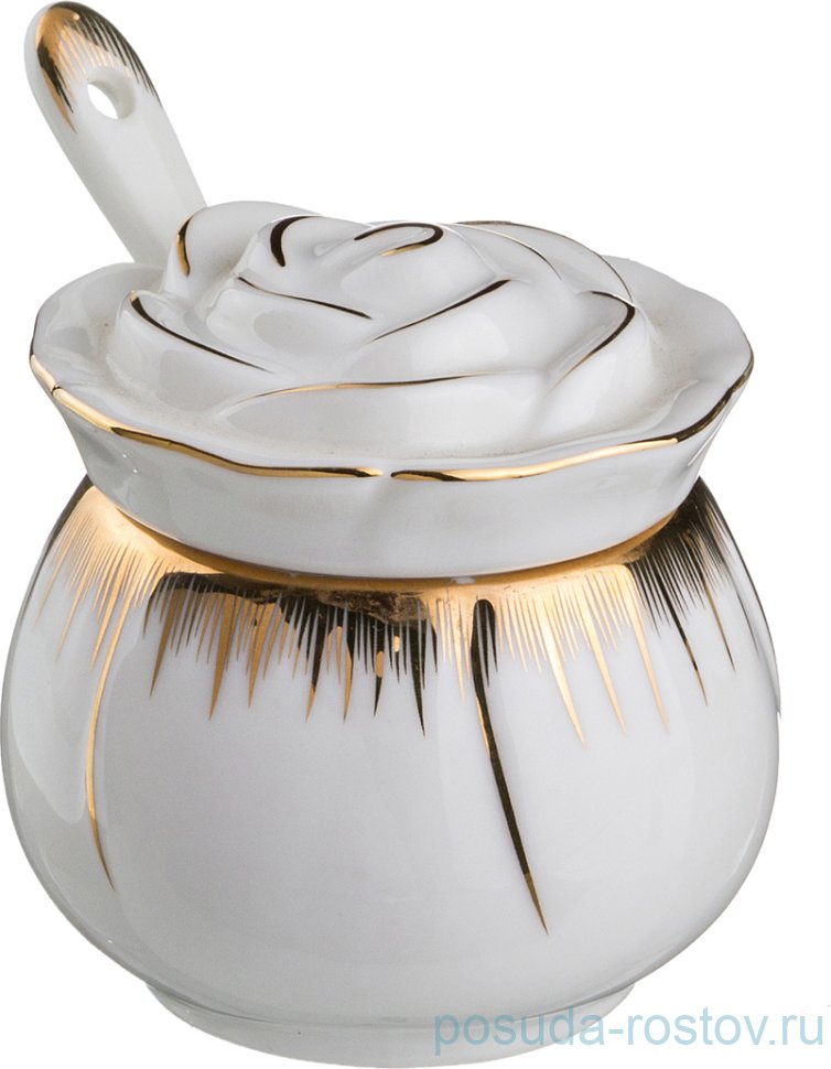 Соусник с ложкой "Цветочная симфония" / 192537 Соусник с ложкой "Цветочная симфония" / 192537