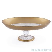 Блюдо овальное н/н &quot;Piramit /Золото&quot; / 274141