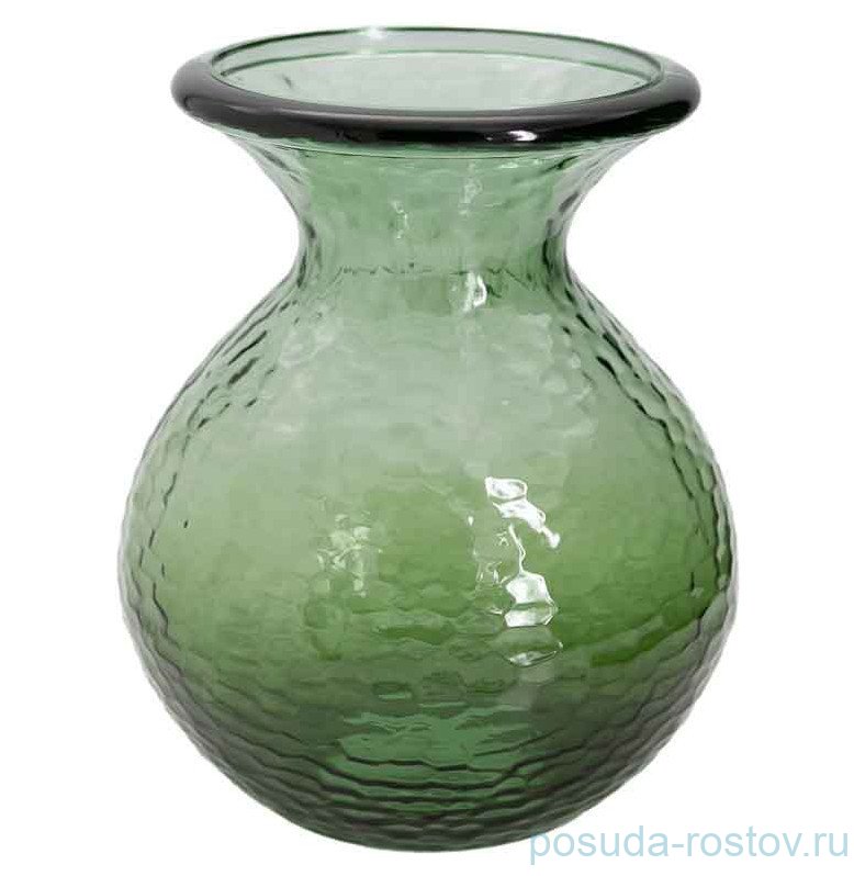 Ваза для цветов 24,5 см зелёный "Paradise" (инд.упаковка) / 323171