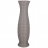 Ваза для цветов 58 см напольная &quot;Матовый коричневый&quot; / 233287