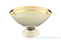 Фруктовница 24 см н/н &quot;Констанц /Двойная золотая лента /9321&quot; крем. / 056168