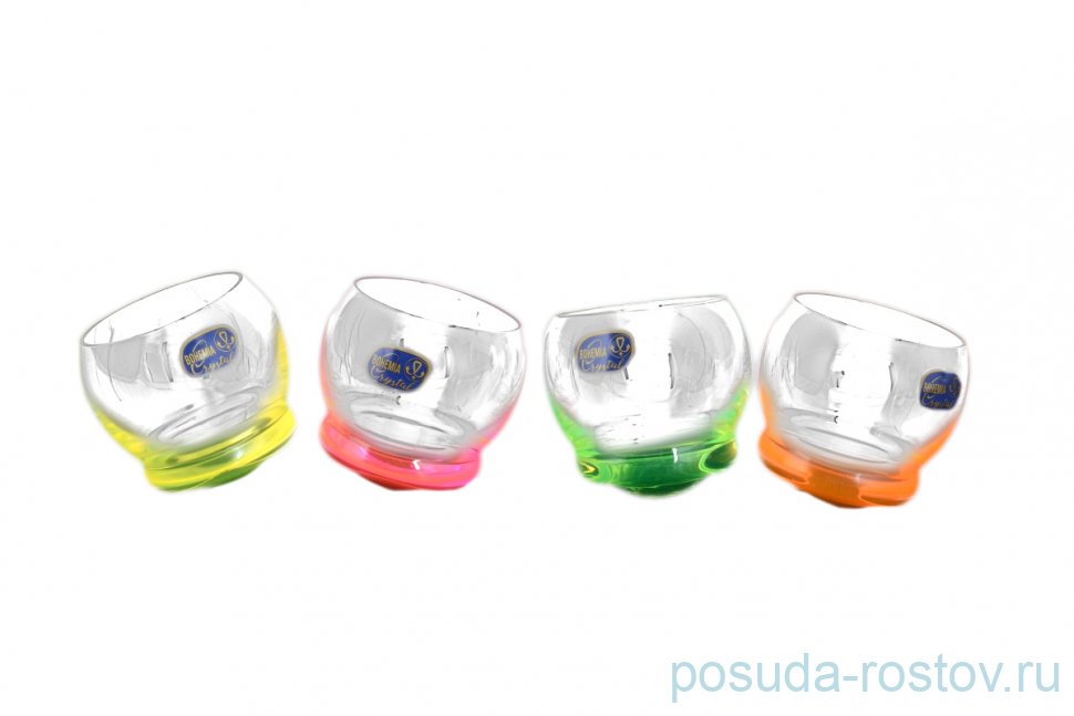 Стопки 60 мл 4 шт "Крези /Неон /Ассорти" / 111330