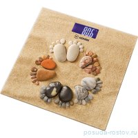 Весы напольные 30 х 30 см &quot;Ножки на песке /Hottek&quot; макс вес 180 кг  / 172430
