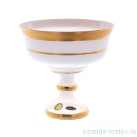 Конфетница 16 см н/н &quot;Лепка /Матовая полоса /золото&quot; SC / 148315