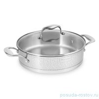 Сотейник 26 х 6,5 см со стеклянной крышкой &quot;Vintage&quot; / 136790
