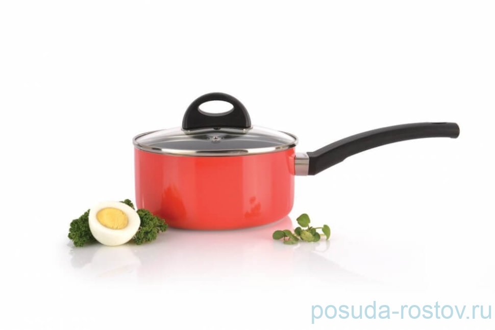 Ковш 16 см с крышкой 1,5 л красный "Eclipse" / 162446 Ковш 16 см с крышкой 1,5 л красный "Eclipse" / 162446