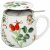 Кружка 400 мл с крышкой и ситечком "My favourite tea rose hip" / 378356