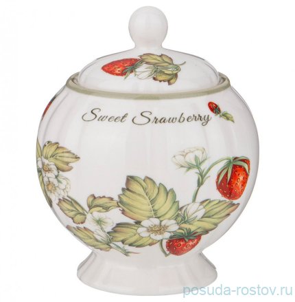 Сахарница 400 мл н/н &quot;Strawberry&quot; / 303168