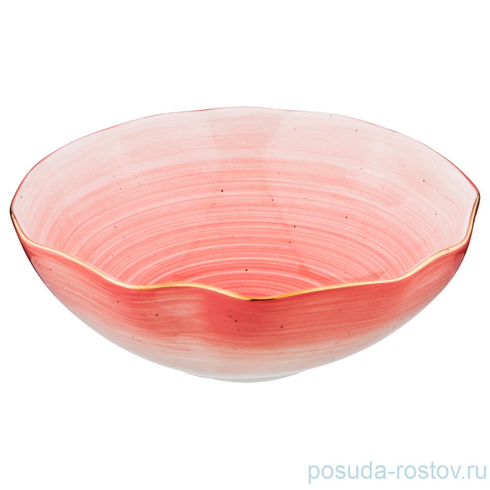 Салатник 18 см "Колор де аква /розовая" / 190748
