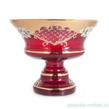 Ваза для фруктов 30 см н/н &quot;Лепка красная /5365&quot; / 137525