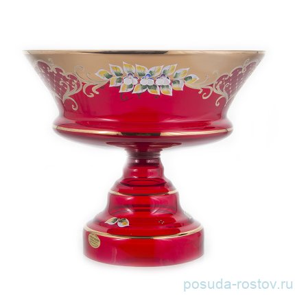 Ваза для фруктов 30 см н/н &quot;Лепка красная /5365&quot; / 137525