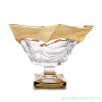 Ваза для фруктов 29,5 см н/н &quot;Фламенко /Матовое золото 1&quot; / 146543