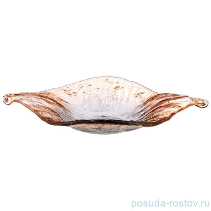 Блюдо 35 х 24 см фигурное &quot;Artesana black/amber&quot; / 276569