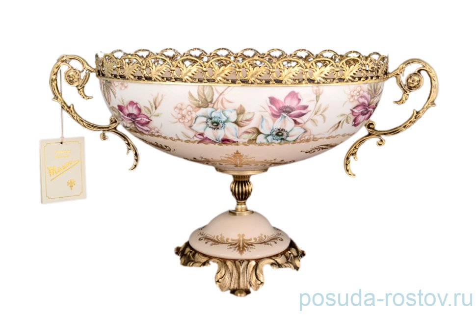 Фруктовница овальная н/н "Masoni /343" / 057121 Фруктовница овальная н/н "Masoni /343" / 057121