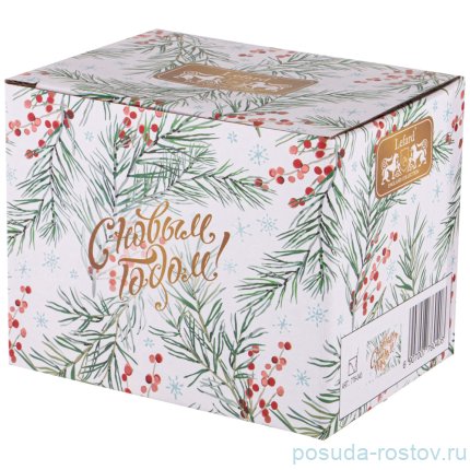 Кружка 355 мл &quot;Winter story /С Новым годом!&quot; / 263941