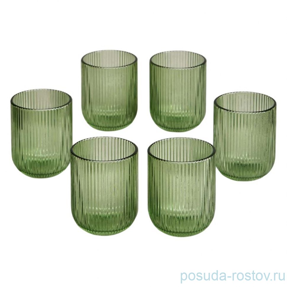 Набор стаканов simplicity green 6 шт. 270 мл / 9 см / 367060 Набор стаканов simplicity green 6 шт. 270 мл / 9 см / 367060