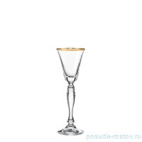 Рюмки 50 мл 6 шт &quot;Виктория /Отводка золото&quot; / 005377