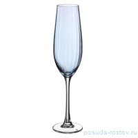 Бокалы для шампанского 260 мл 2 шт &quot;Columba /Колумба /Оптика /Синяя чаша&quot; / 360883