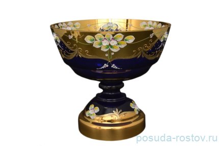 Фруктовница 26 см н/н &quot;Лепка синяя&quot; E-V / 033153