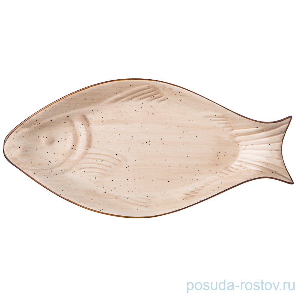 Блюдо сервировочное 25 х 12 х 3 см "nature /бежевое" / 242119 Блюдо сервировочное 25 х 12 х 3 см "nature /бежевое" / 242119