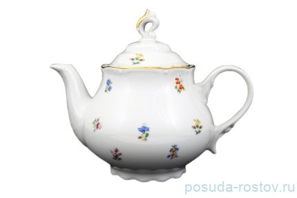 Заварочный чайник 700 мл &quot;Констанция /Мелкие цветы&quot; / 128971