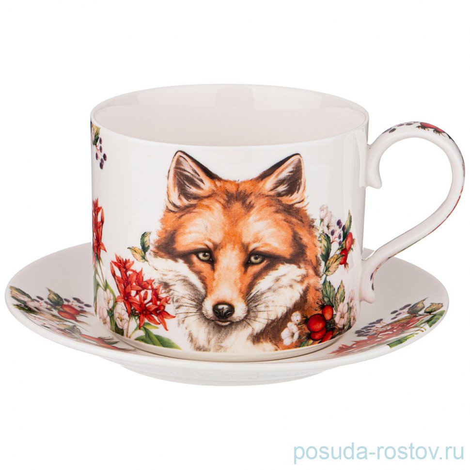 Чайная пара 300 мл "Лесная сказка /Лиса" / 270751