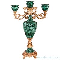 Подсвечник 32 х 12 см h-49 см 3-х рожковый / 199957