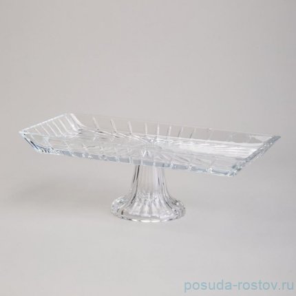 Блюдо на ножке glass legend 33х16х12 см / 367055